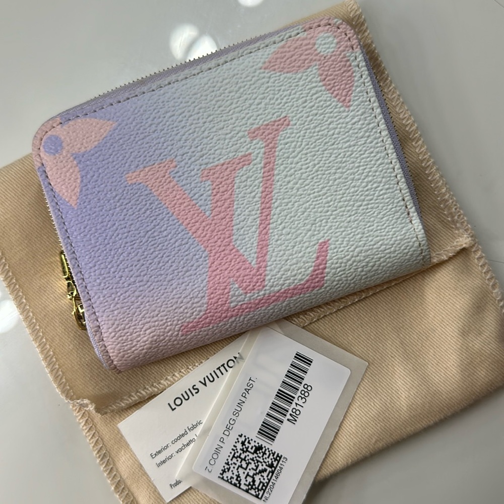 Louis Vuitton sunrise pastel coin purse